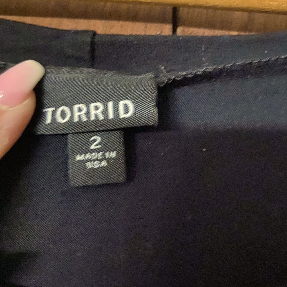 Torrid size 2 long Tee shirt top/dress